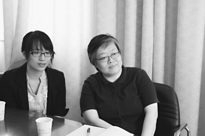 　　连爱珠女士近照。陈菁 摄