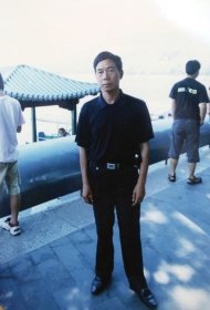 新化上梅镇北渡中心小学校长杨建一。图/IC