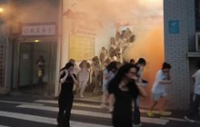 荷甲举行夜间消防应急疏散演练