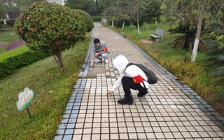 口腔医学系“环保微公益，留住绿水青山”志愿者活动